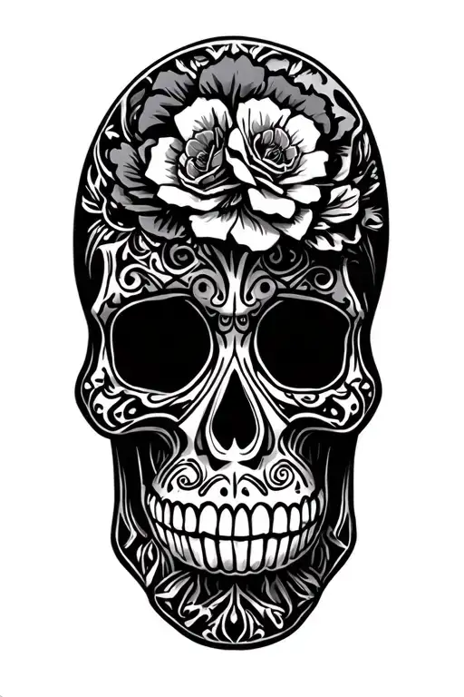 Outlaw Sugar Skull