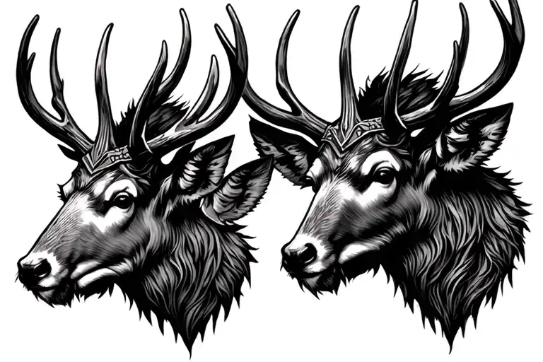 Deer Head Viking