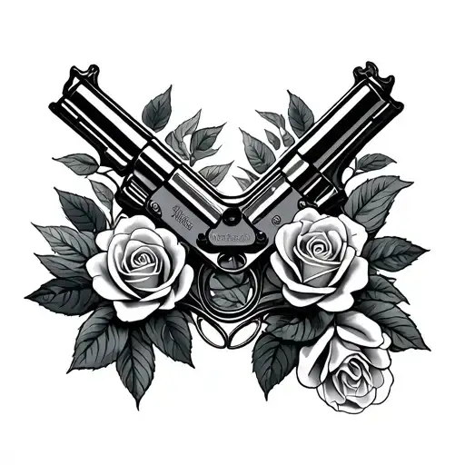 Roses And Guns Money Tree