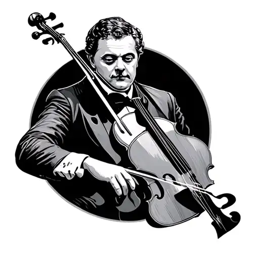 Manley Uil Sweepstakes Orchestra Conductor Made Of Lines