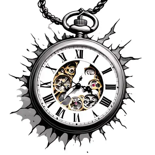 Broken Pocket Watch