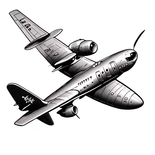 T Sweet Life Plane Flying In The Sky