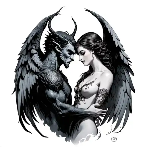 Demon And Angel Loving