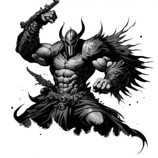 Guts From Berserk As A Spartan