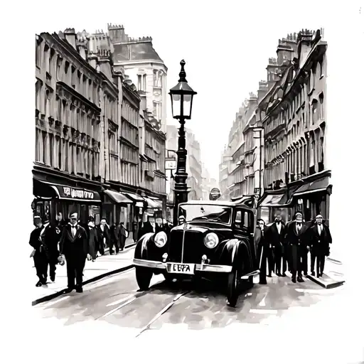 1900S London Streets With Mob Boss