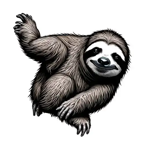 Sloth In Pyjamas