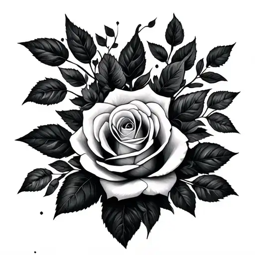 Roses With Trees For My Arm