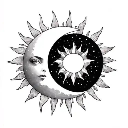 Sun And Moon Matching