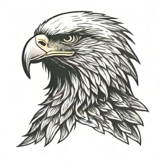 Eagle Head Profile Holding