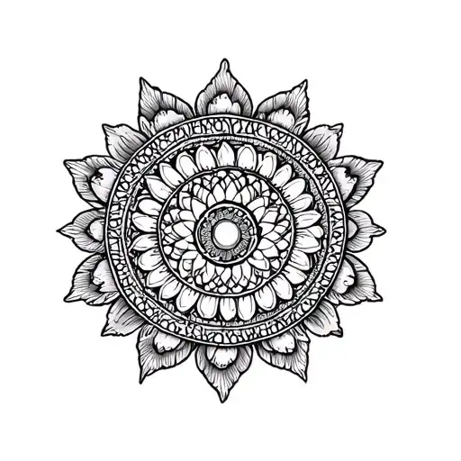 Mandala On Glutes