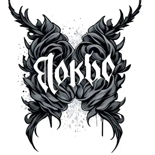 Merge 2 Names In A Faded Way