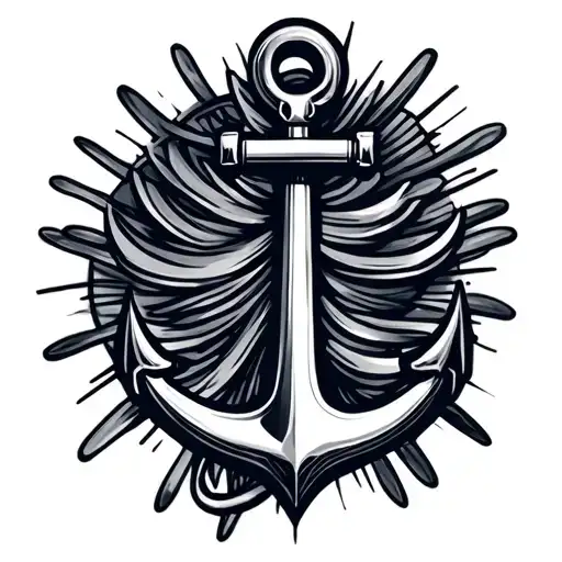 Navy Anchor