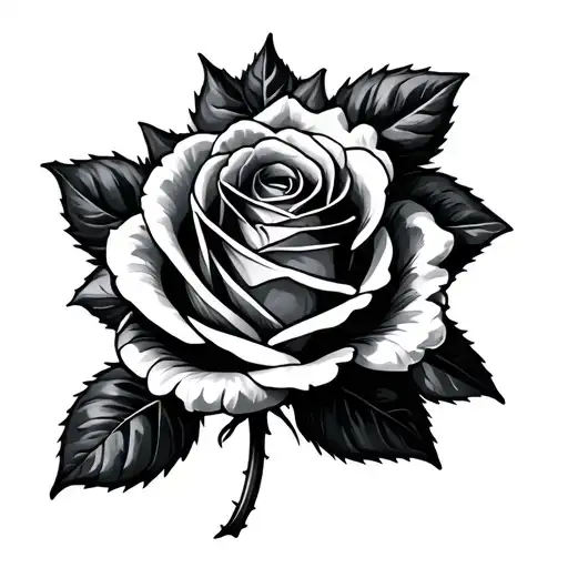 A Black Rose To The Ear