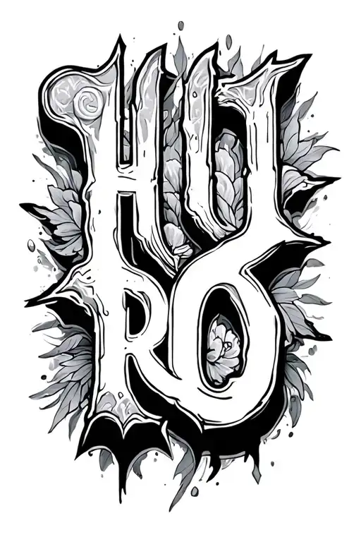 Hydrogen Word Written