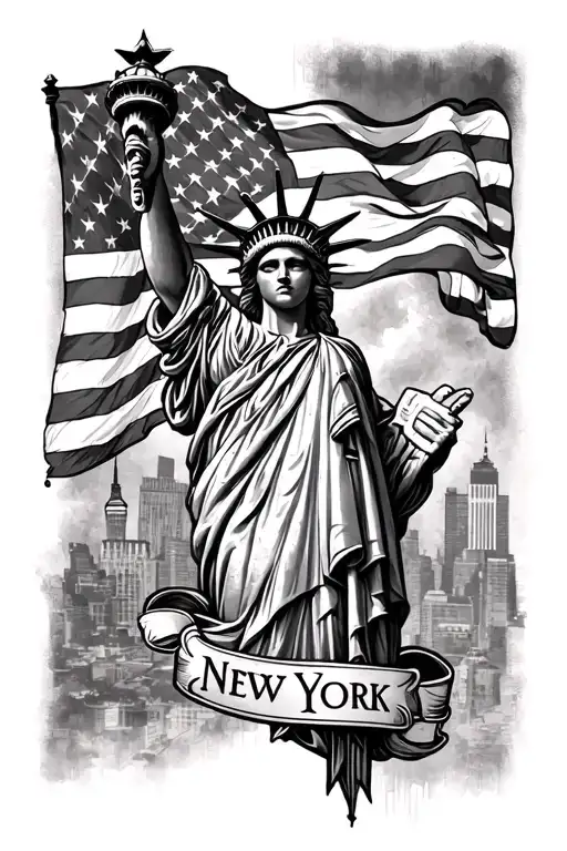 Patriotic New York Inspired