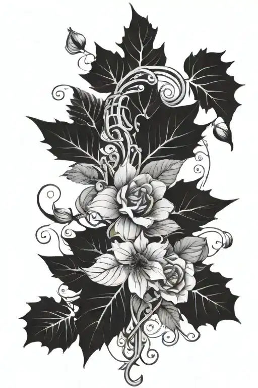 Vines And Earthy Elements