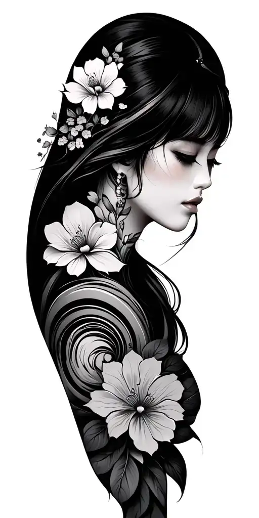 Japanese And Geo Patern Inspired