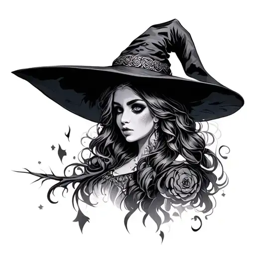 The Call Of The Witchy Style Tattoo Style