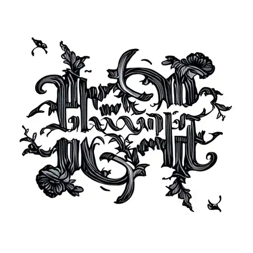 Two Word Ambigram Generator