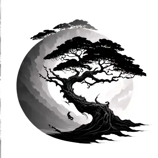 Banyan-grove Tree With Avatar The Last Airbender Designs