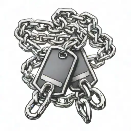Chains With Dogtags