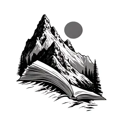 Mountain And Bible