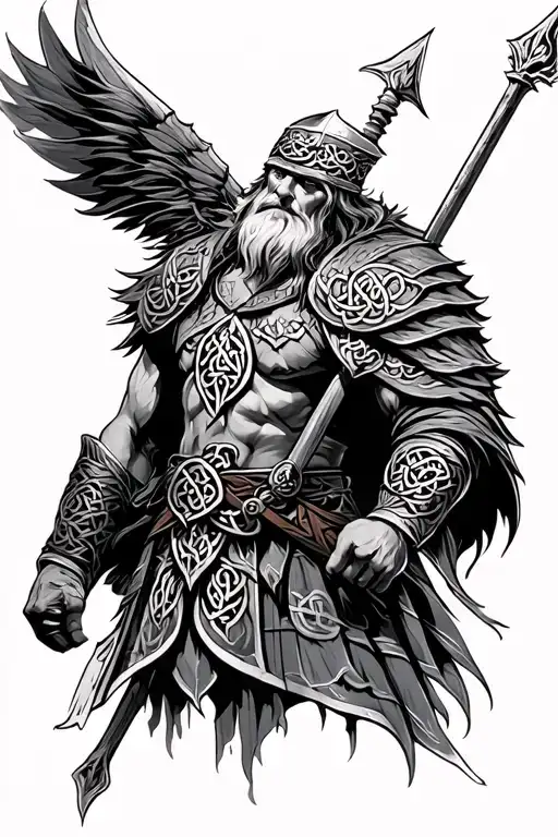 Celtic Scottish Warrior