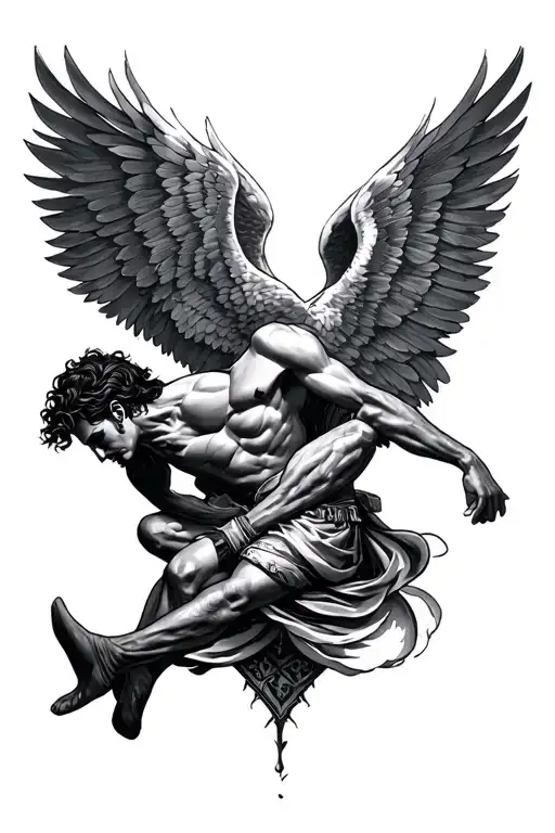 Man Lost Angels And Storm