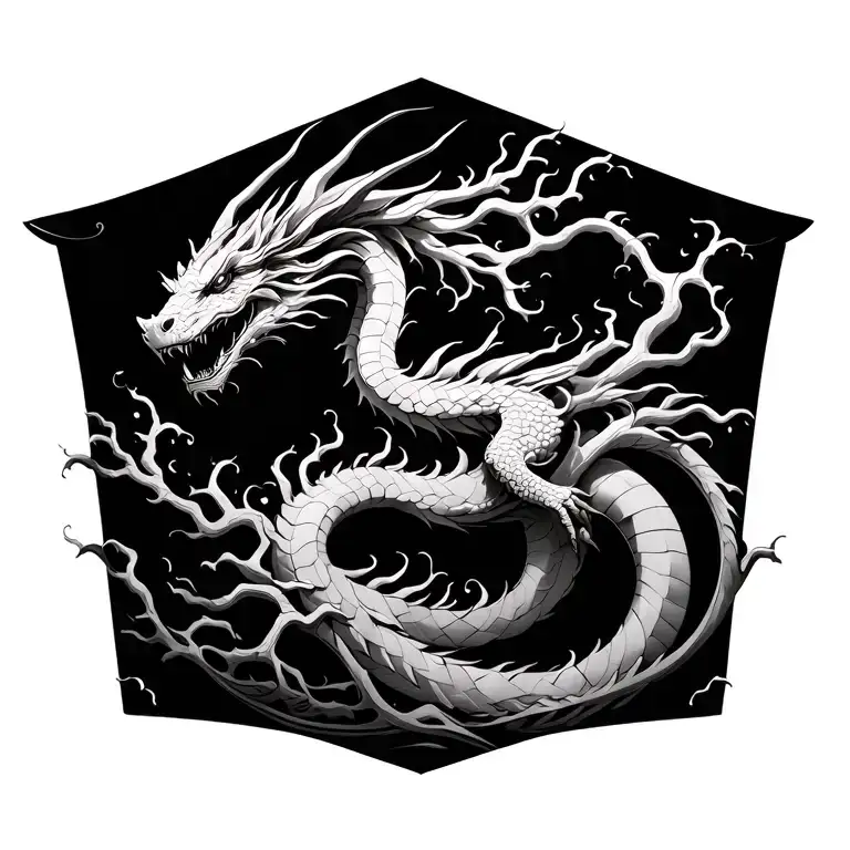 Dragon As Tree Of Life