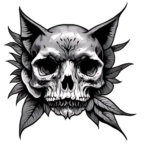 Full Black Out Tatto Design