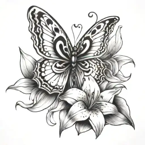 Lily Butterfly