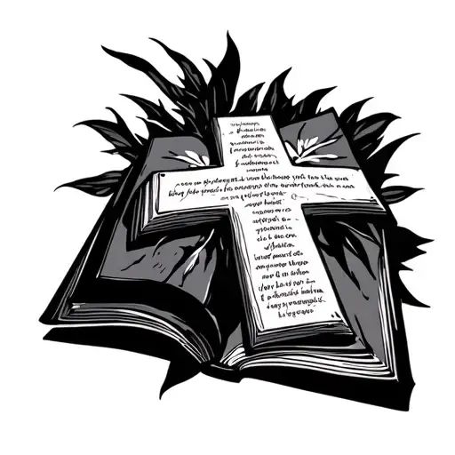 Cross With Scripture