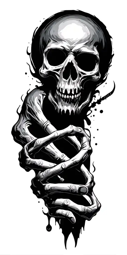 Horror Death Metal Music Symbols