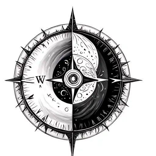 Yin Yang Compass