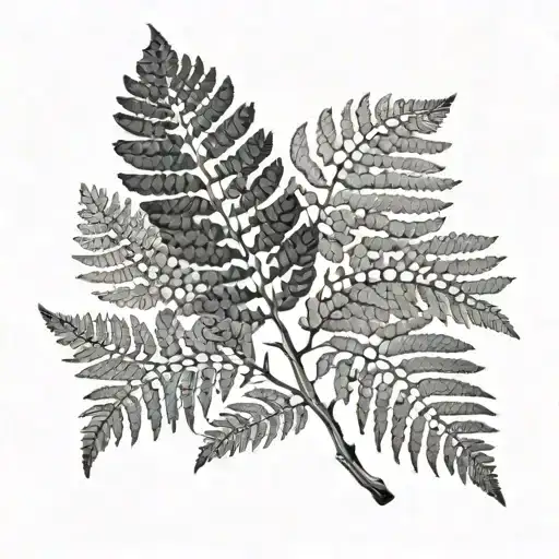 England And New Zealand Fern