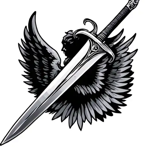 Sword With Angel Wings