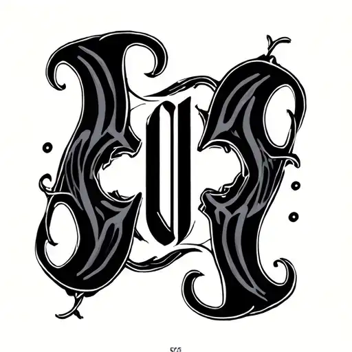 Two Word Ambigram Generator