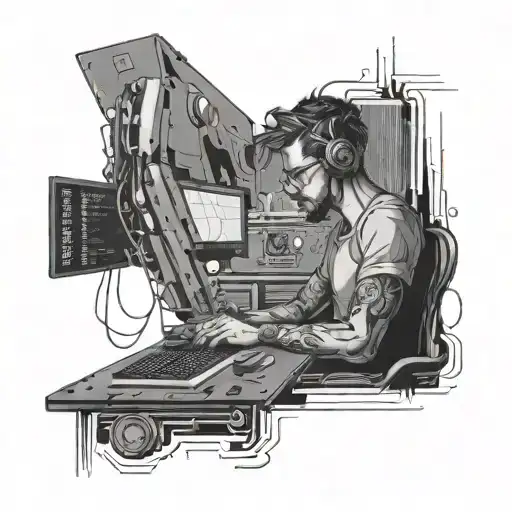 Software Developer Coding