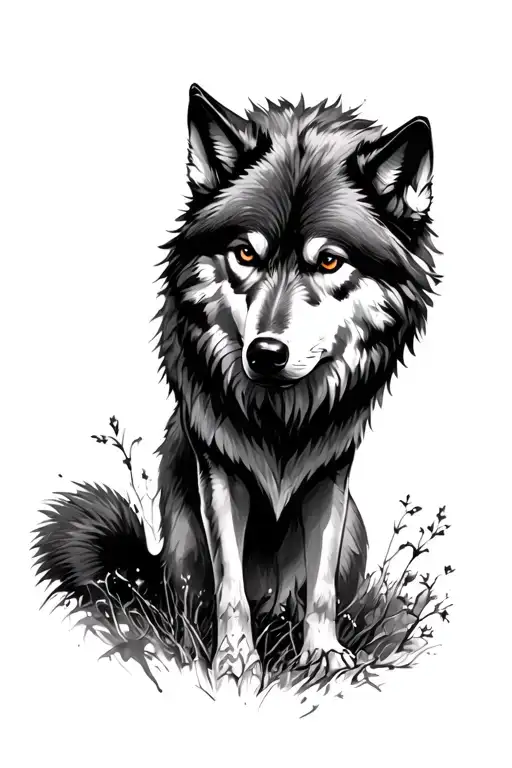 Lone Wolf Looking Forward