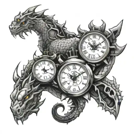 Phinox And Dragon Around A Watch