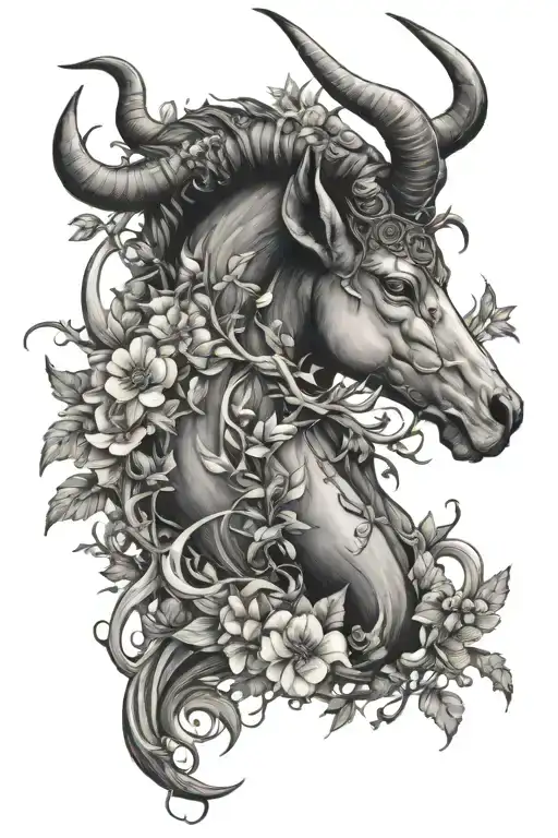 Capricorn And Nature Sleve