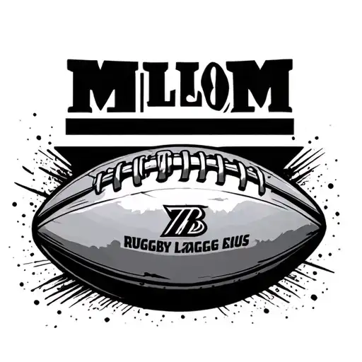 Millom Rugby League Rugby Ball