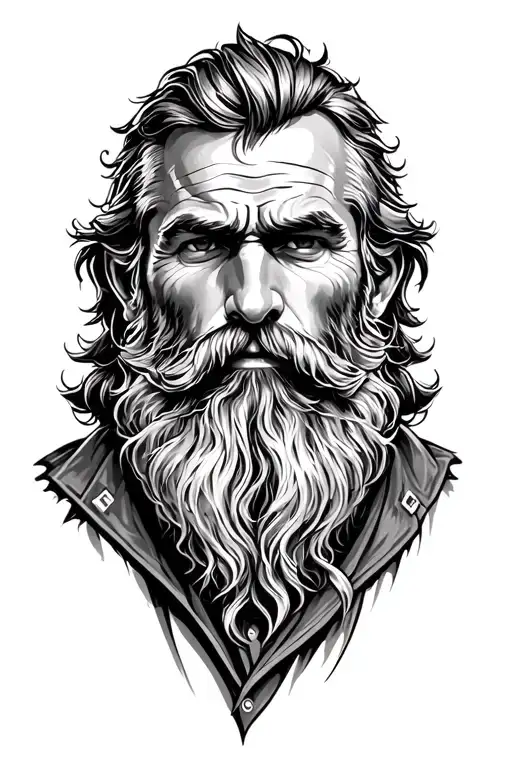 Aged Mountain Man