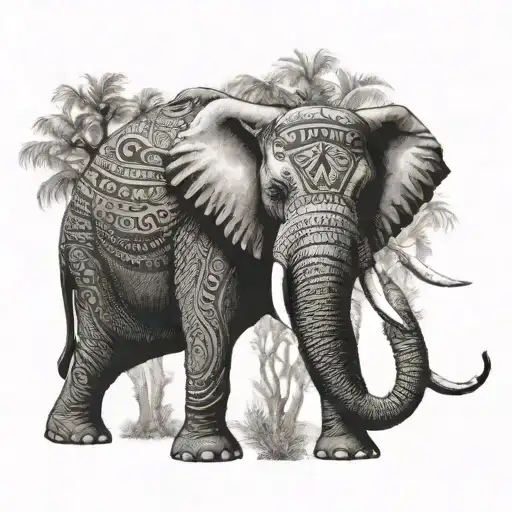 Elephant And Gradiadire