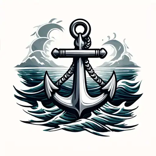 Coordinate With Wave And Anchor