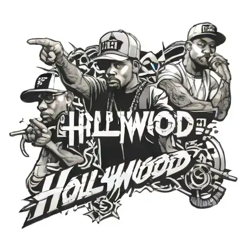 Hip Hop Rappers Hollywood La Graffiti