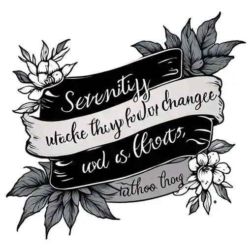 Serenity Prayer
