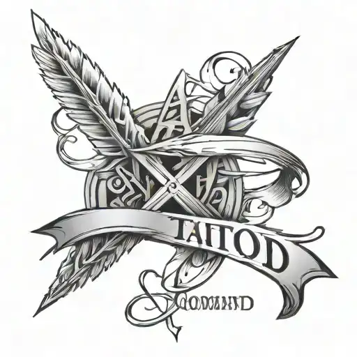 Command Word Written Across