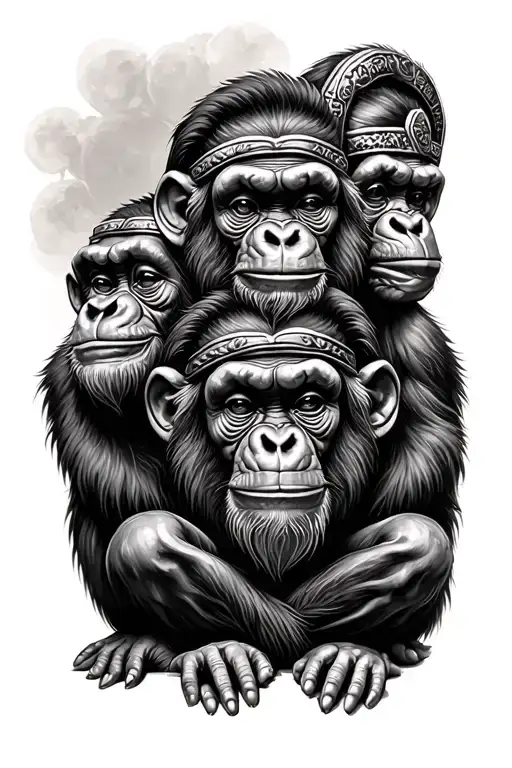 Three Wise Monkeys