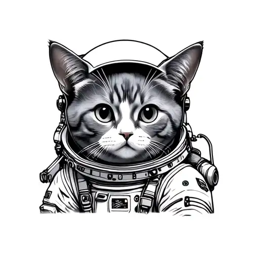 Astronaut Cat